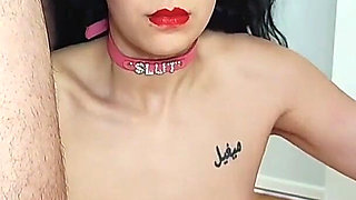 Dollification Fetish Double Facial Cum on Her Nerdy Girl