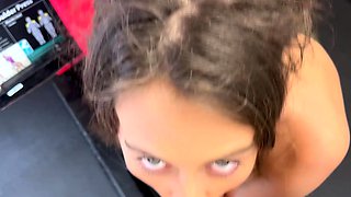 Teen blowjob and hardcore fun