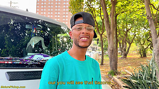 Big Clit Granny Gets Ass Destroyed in My Van