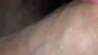 POV My Girlfriend Takes My Dick in Her Mouth Blowjob While Watching a Movie and Her Body Is Hairy