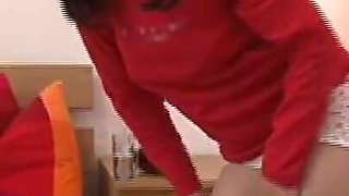 Young Slut with Tight Pussy and Big Clit Masturbates in Hotel