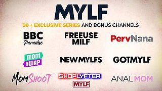 Busty Cougar Payton Hall teaches young stud how to please her customer with a deepthroat and cum inside POV experience