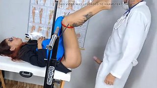 Hot Stepmom Takes Teen Stepdaughter to Gyno for Wild Sex - Brazilian Redhead Fucks in Doctor's Office