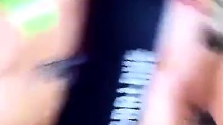 Sexy Blonde Babe With Big Boobs Strips Bra