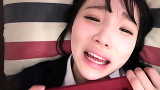 Wakaba Onoue nice Asian teen in erotic group sex action