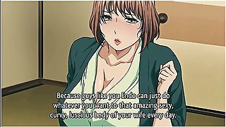 Milf With Huge Tits Loves To Rub Her Pussy With A Big Cock Hentai - Hentai Anime