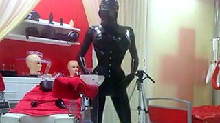 Kylies Latex Webcam Show BDSM Fun im Studio