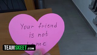 😈 rico can't stand against Kriss Kiss's seduction with enjoy notes, resulting in a insane home alone fuck
