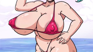 Bulma's adventure in search of the dragon balls with Ero Games