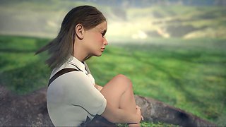 Hold and young, hot teen lingeries, 3d