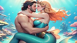 Car Toon In Alien Prince And The Mermaid Queen,love Across Two Worlds Fantasy