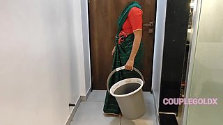 While Komal Was Bathing in the Swimming Pool, Her Husband Started Sleeping with the Mopping Lady