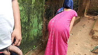 Horny Indian Roommate Fucks Hard in Outdoor College Scene - Trilokinath