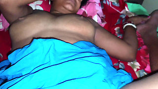 Indian Desi village stepmommy gave her husband to her relative.
