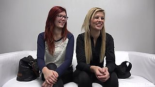 Blonde MILF Sarka's Casting