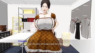 Fucking a French MILF- Bound by Lust #7- Gameplay