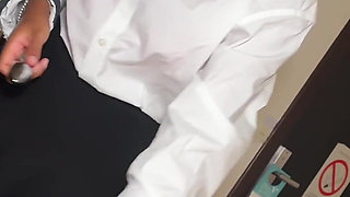 Naughty Secretary Loves Having Her Ass Stuffed