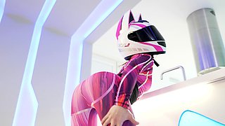 SMALL TIT BRUNETTE TATTOOED TEEN GIRLFRIEND CAUGHT IN SHOWER