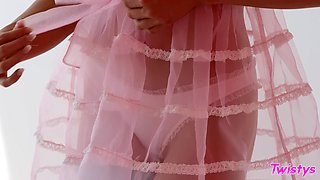 Lewd Emma Hix exciting solo video