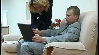 Pantyhose Fetish Fuck with hot Russian Blonde