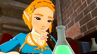 Zelda crafted a stamina potion