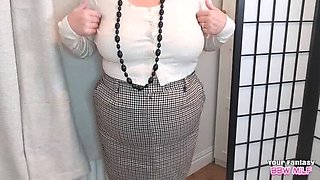 Homemade Cheating MILF with Big Natural Tits - Naughty Amateur BBW Wife