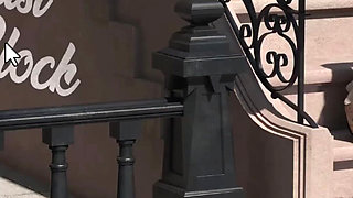 The East Block 22 We Love Laying Nude - What Is Down the Stairs