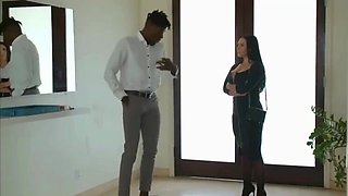 Brunette MILF Angela White Fucked By Big Black Dick