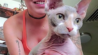 Close up teen foot worship