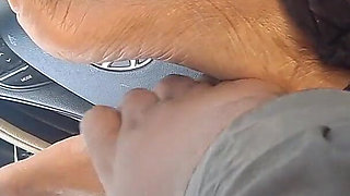 Car Session with Talisa's 1st Foot Worship Experience