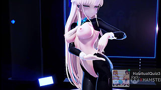 mmd r18  Asuka Toki  BLACK FRIDAY EDITION fuck cheating office asian dildo milf 3d hentai cum swallow