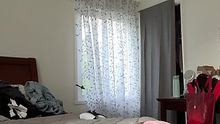 Hairy Asian Nude on Hidden Cam (fake)
