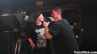 Then the camera starts rolling and the real fun begins