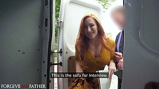 Redhead MILF Confession - Hardcore Public Sex with Big Dick