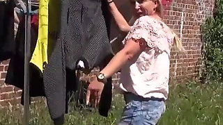 Busty Milf Fucked by Clown