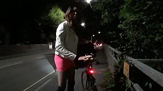 Crossdresser themidnightminx cycle ride