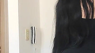 Hot Loving Stepmom, Solo Fans in Slow Motion, in the Kitchen