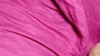 Desi Real Homemade Squeezing the Breasts
