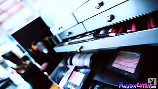 Domestic goddess teen shows her hot cunt