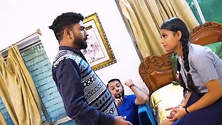 Lewd Indian bimbo emotional sex scene