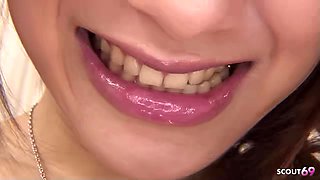 Big natural Japanese Mom Suck