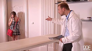 Cum Back - Doc And Nurse Humiliate Teen With Double Dong - PornWorld