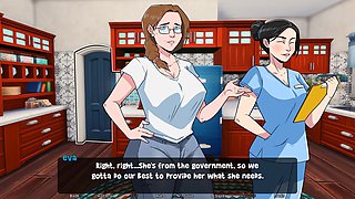 Steamy humiliation scene with sultry sisters doll Misskitty2k