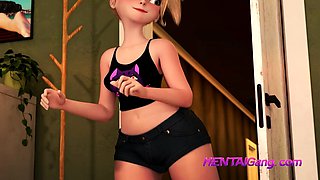 3D FUTA - Horny Dickgirls Rough ANAL - 2024 Animation