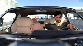 Stepdaughter Sucking Stepdad Cock While He Driving Car