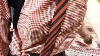 Indian Desi School Girl Doggy Style Sex with Condom - HotSihvani63 Cute Teen Fuck