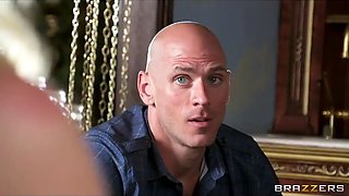 Britney Amber has a fetish for white lace stockings