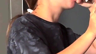 Cheating Girlfriend Gets a Creampie and a Facial