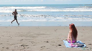 Gala Brown's Beach Encounter Ignites Fiery Sensual Bliss