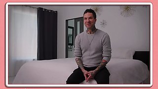 Blond vixen kathryn mae's raw vagina drilled by inked stud Small Hands